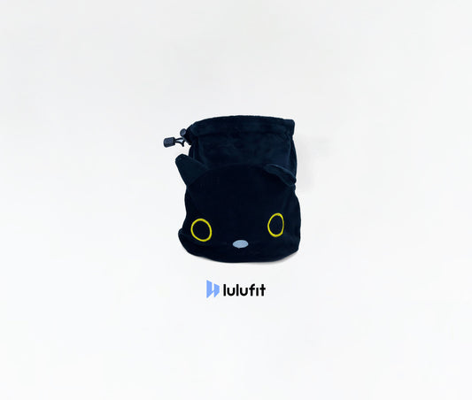 Handmade Black Cat Chalk Bag